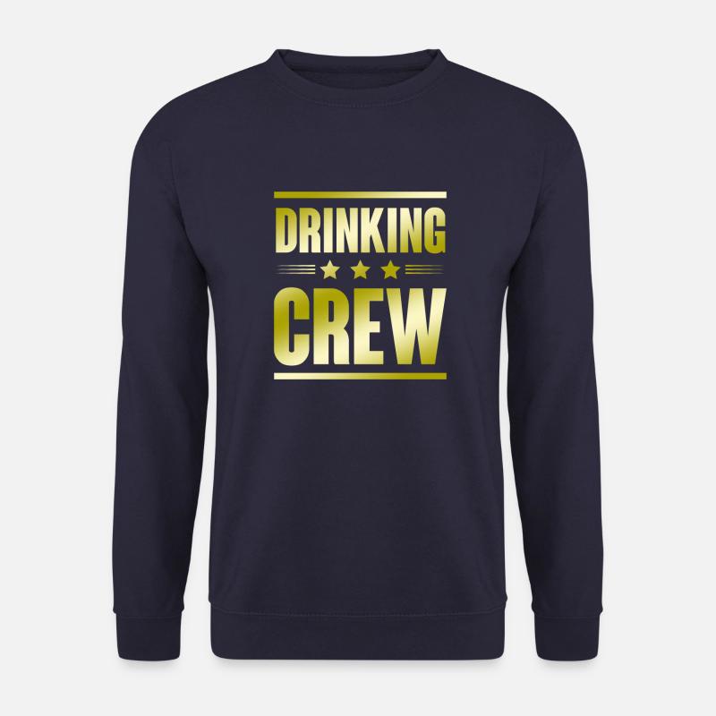 Drinking Crew - Unisex Sweatshirt - navy