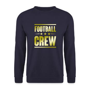 Équipe de football - Sweat-shirt Unisexe - marine - Devant - Alina (178cm) & Michal (187cm)