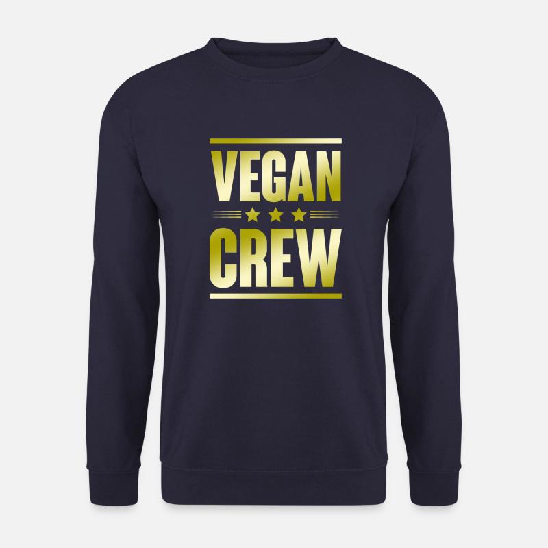 Vegan Crew - Unisex Pullover - Navy