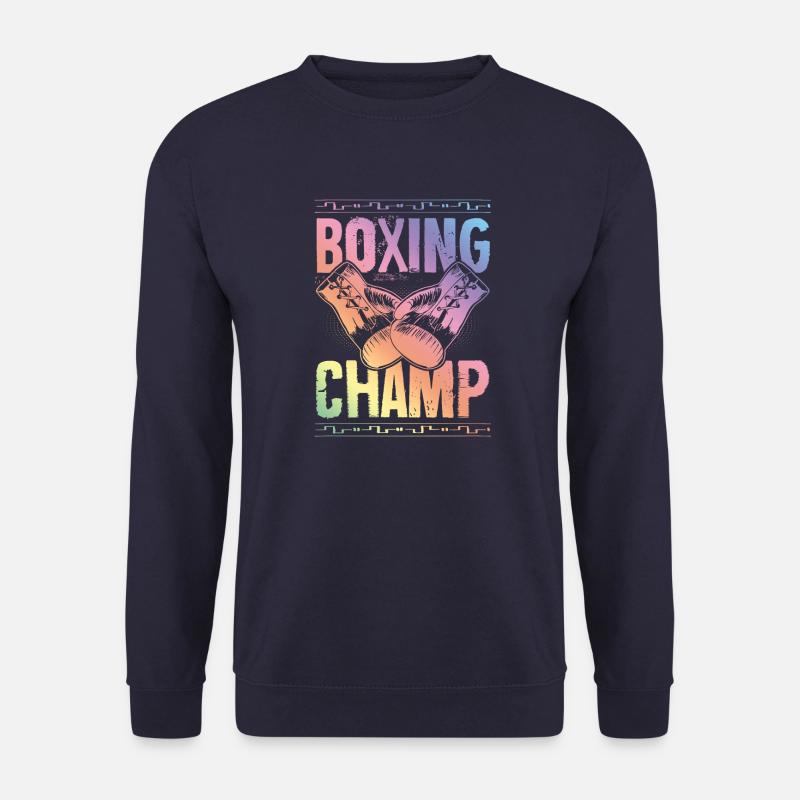 Boxing Champ - Unisex Pullover - Navy