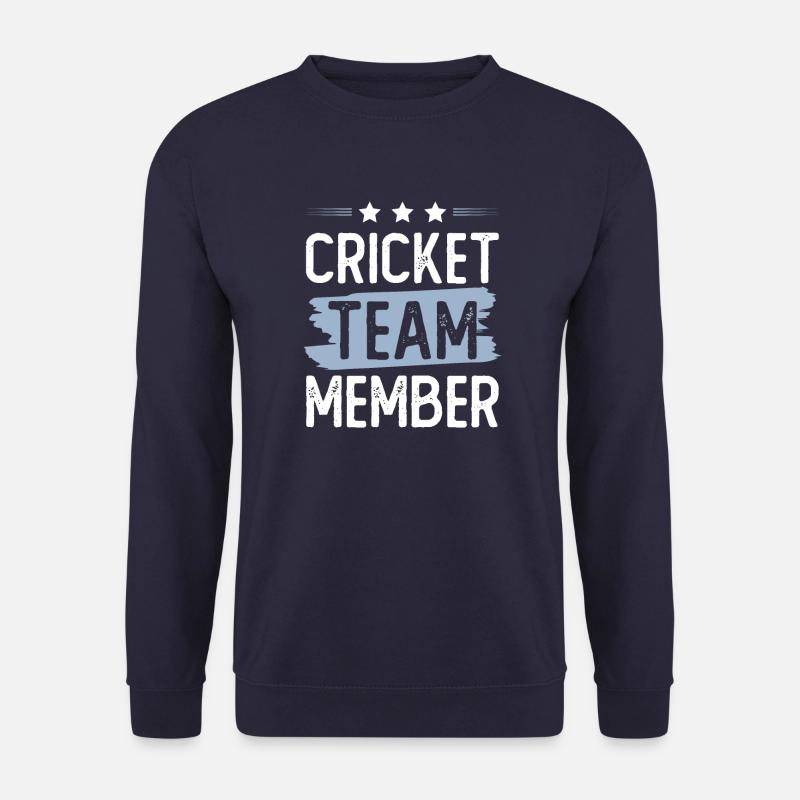 Équipe de cricket - Sweat-shirt Unisexe - marine