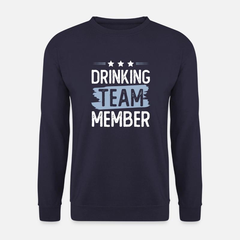 Équipe de consommation d’alcool - Sweat-shirt Unisexe - marine