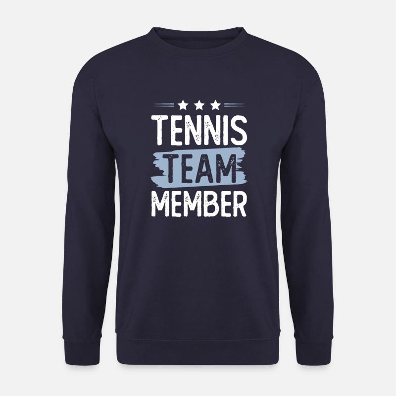 Tennis Team - Unisex Pullover - Navy