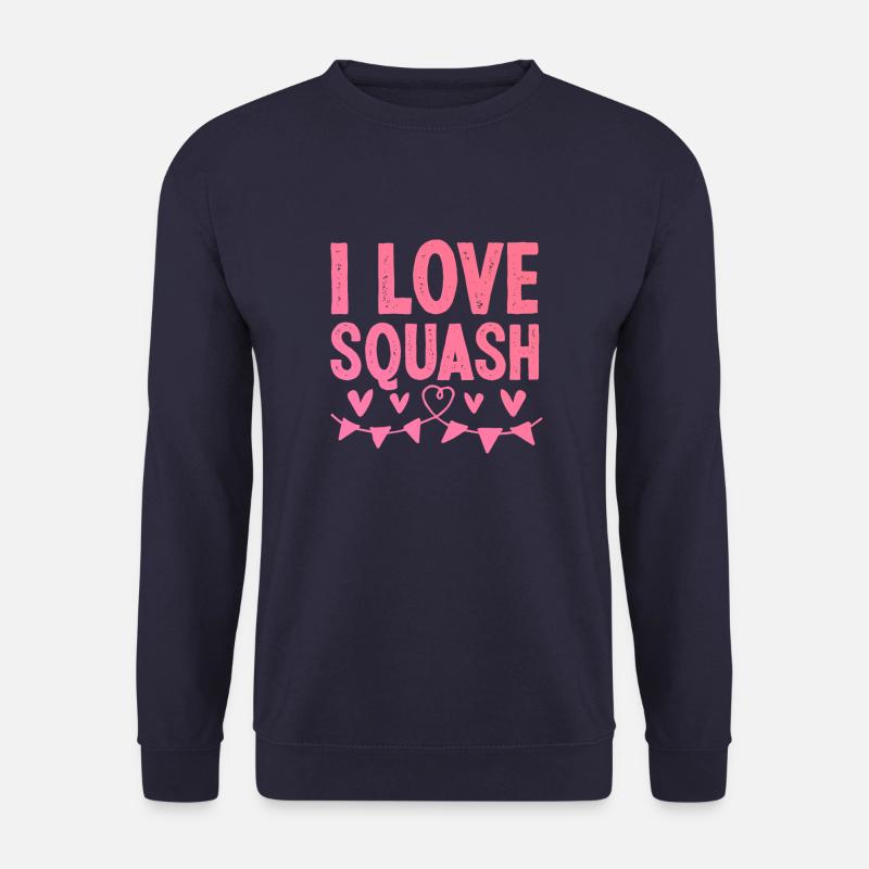 Ich liebe Squash - Unisex Pullover - Navy