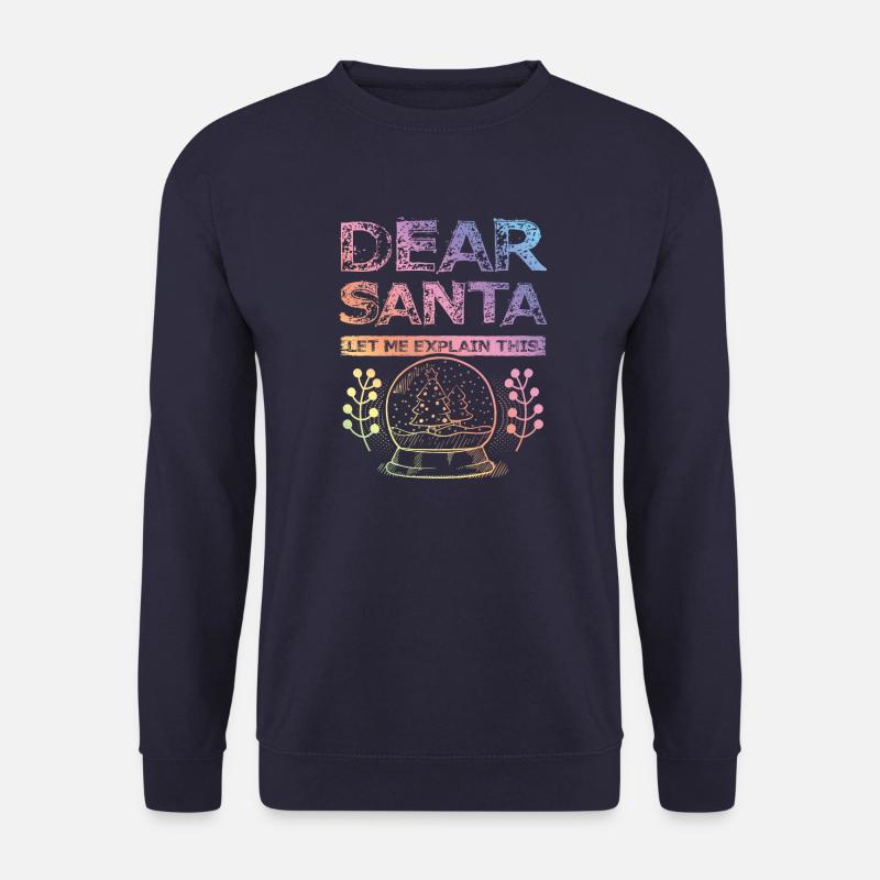 Dear Santa - Unisex Pullover - Navy