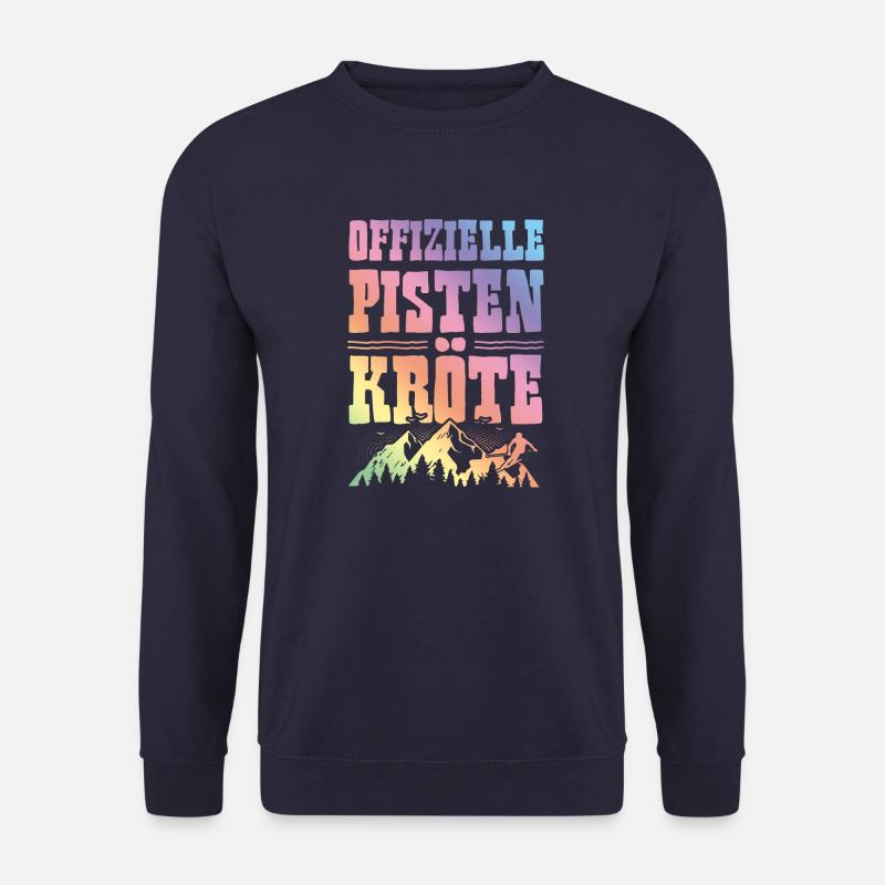 Ofizielle Pisten Kröte - Unisex Pullover - Navy