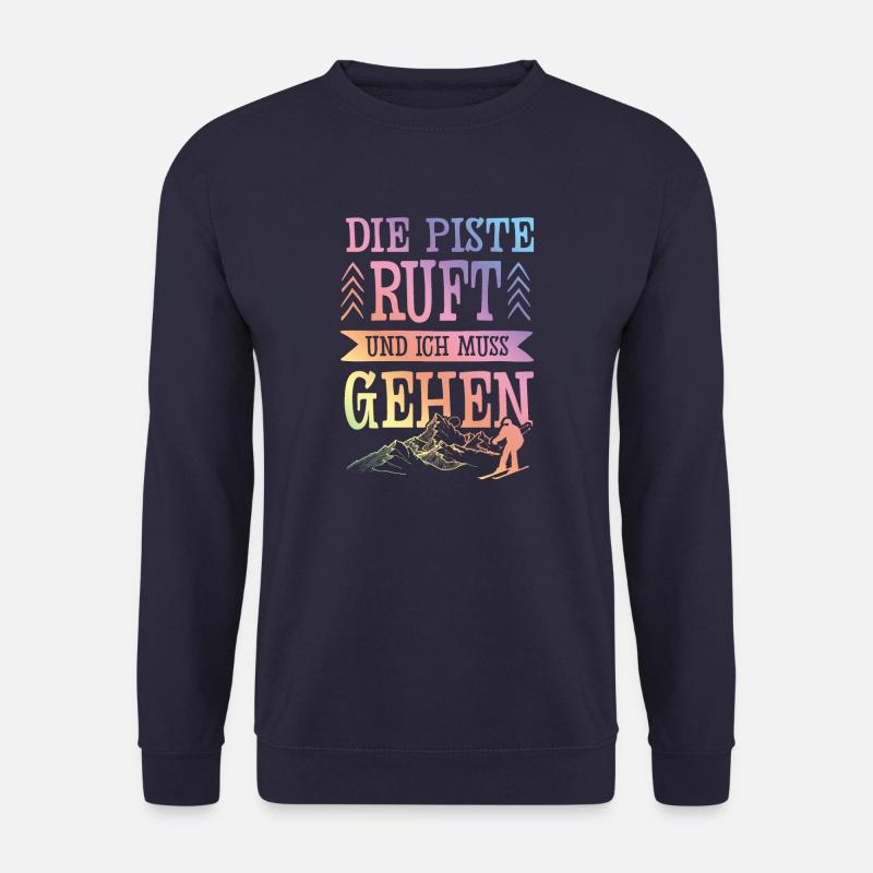 Die Piste Ruft - Unisex Pullover - Navy
