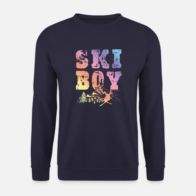 Ski Boy - Unisex Pullover - Navy
