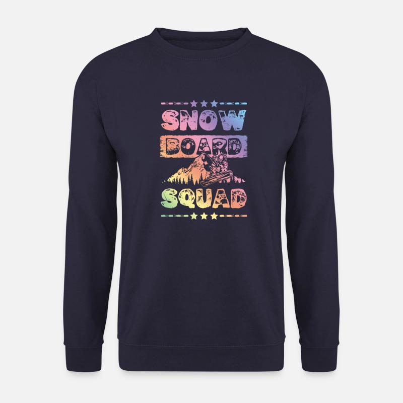 Snowboard Squad - Unisex Pullover - Navy