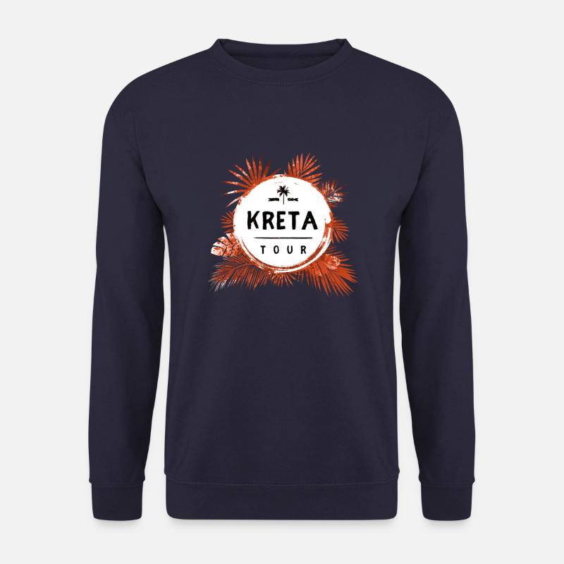 Kreta Tour Bunt - Unisex Pullover - Navy
