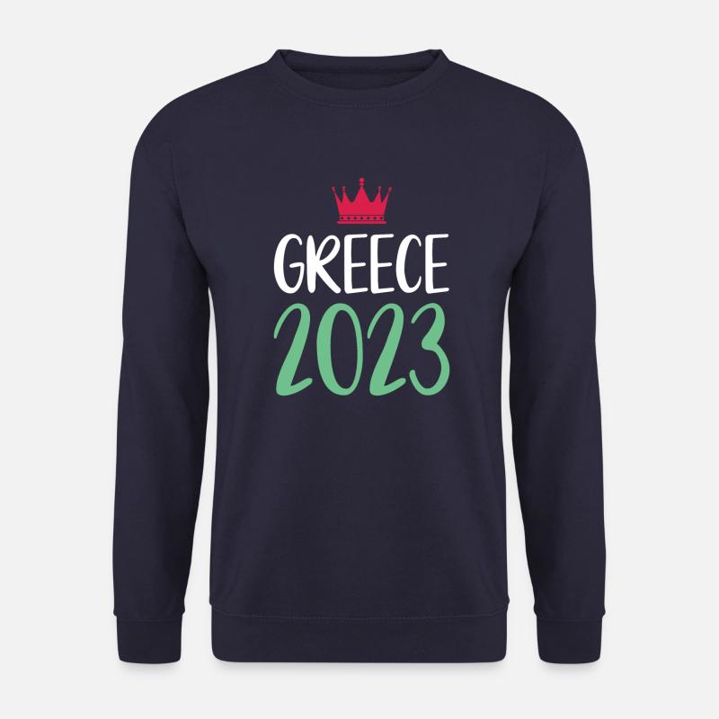 Greece 2023 - Unisex Pullover - Navy