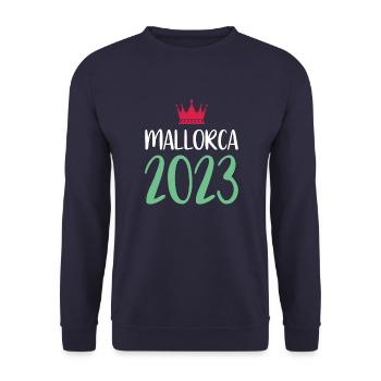Majorque 2023 - Sweat-shirt Unisexe - marine - Devant - Alina (178cm) & Michal (187cm)