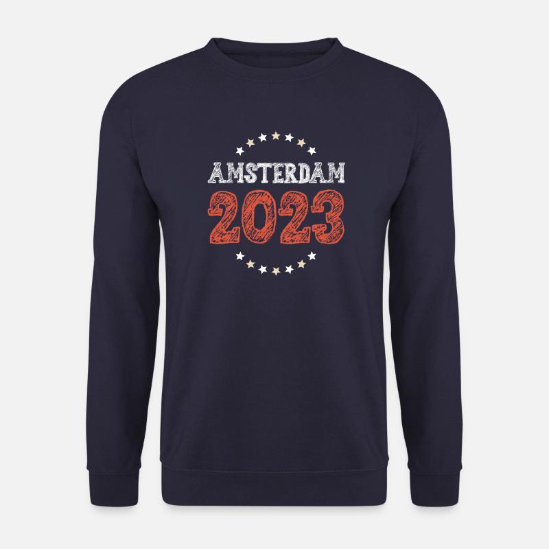 Amsterdam 2023 - Unisex Pullover - Navy