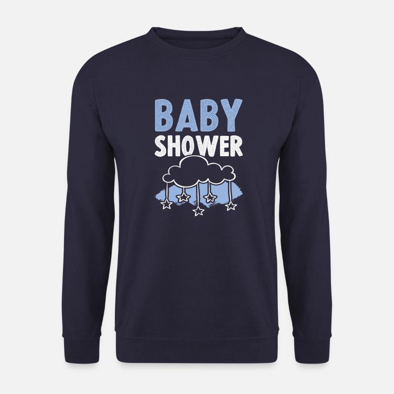 baby dusche - Unisex Pullover - Navy