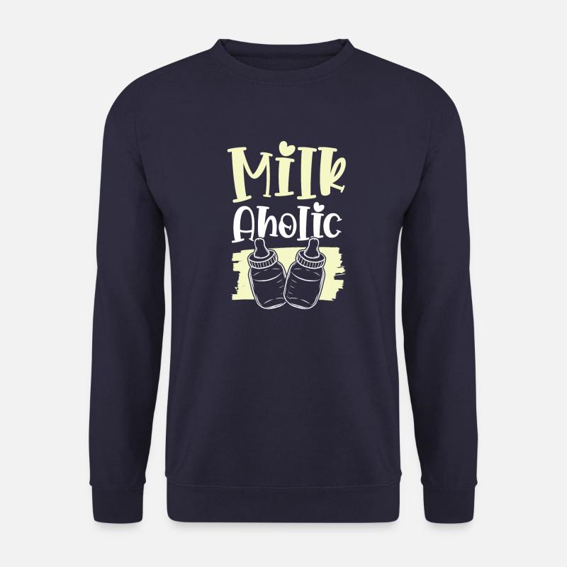 baby milch - Unisex Pullover - Navy