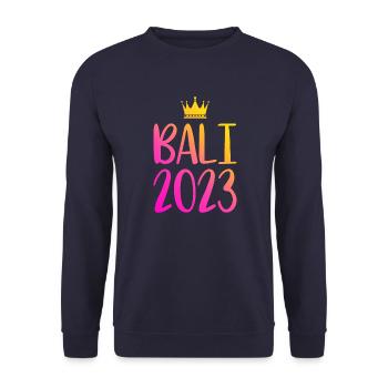 Bali 2023 - Unisex Pullover - Navy - Vorne - Alina (178cm) & Michal (187cm)