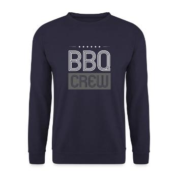 Équipe de barbecue - Sweat-shirt Unisexe - marine - Devant - Alina (178cm) & Michal (187cm)