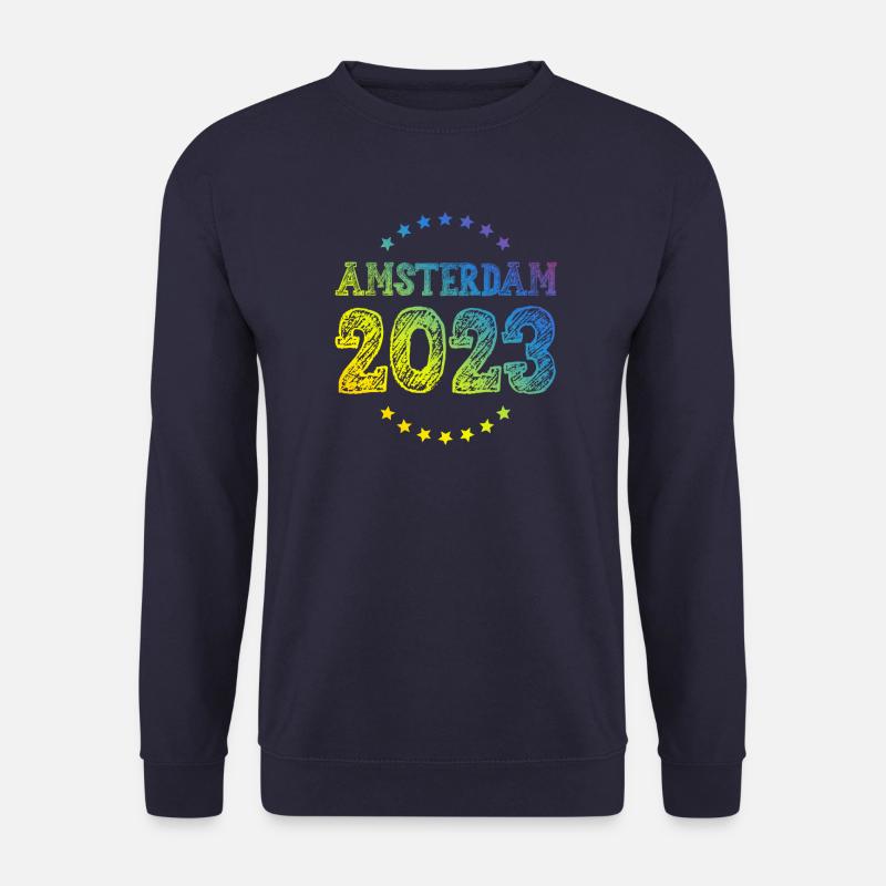 Amsterdam 2023 - Unisex Pullover - Navy