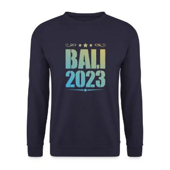 Bali 2023 - Sweat-shirt Unisexe - marine - Devant - Alina (178cm) & Michal (187cm)