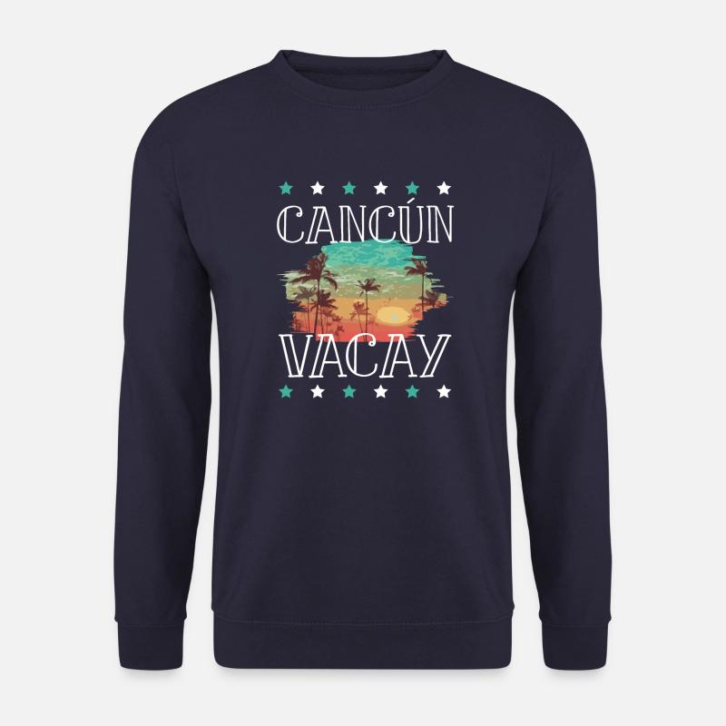 Cancun Urlaub - Unisex Pullover - Navy