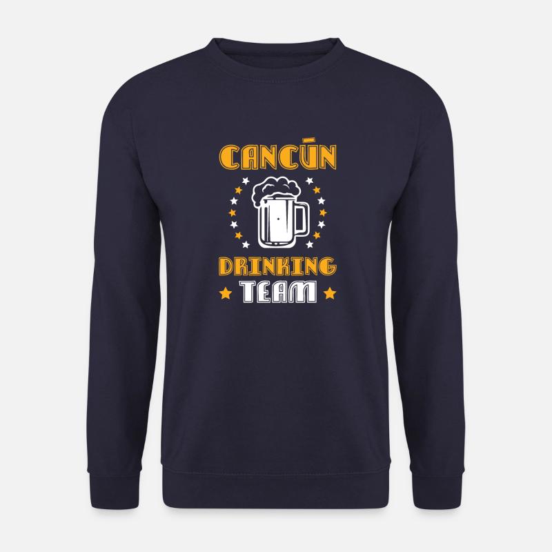 Cancun Drinking Team - Unisex Pullover - Navy