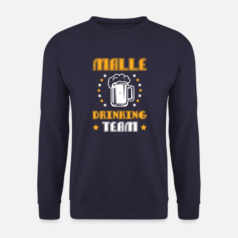 Malle Drinking Team - Unisex Pullover - Navy