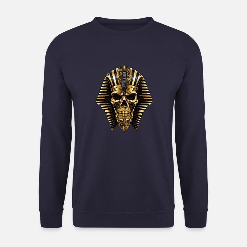 Pharaoh Skull - Unisex Sweatshirt - navy