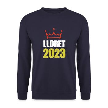 Lloret De Mar 2023 - Unisex Sweatshirt - navy - Front - Alina (178cm) & Michal (187cm)