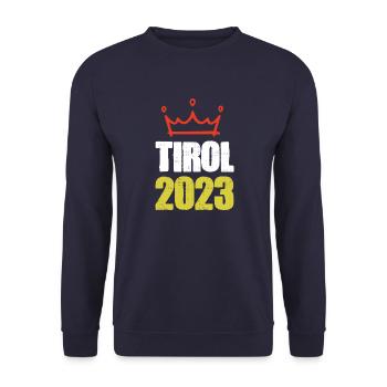 Tyrol 2023 - Sweat-shirt Unisexe - marine - Devant - Alina (178cm) & Michal (187cm)