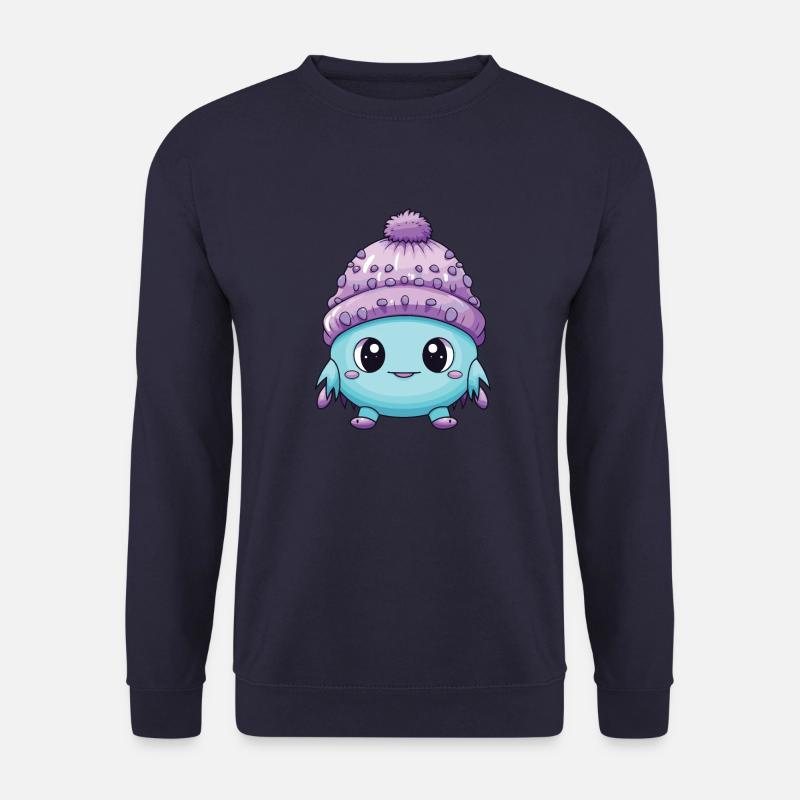 Cold Winter Virus Comic - Unisex Sweatshirt - navy
