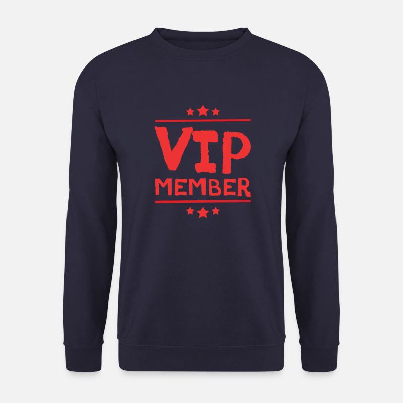 Vip Mitglied - Unisex Pullover - Navy
