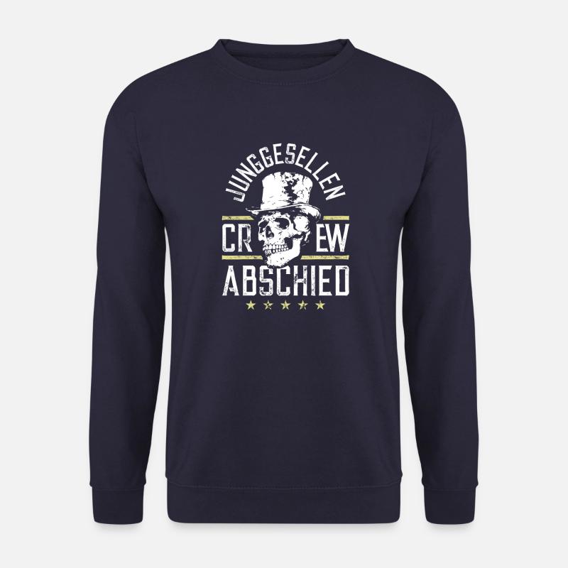 Junggesellenabschied Crew Jga Skelett - Unisex Pullover - Navy