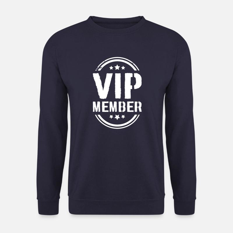 Vip Mitglied - Unisex Pullover - Navy