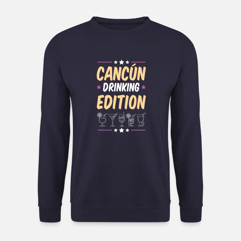 Cancun Drinking Party - Unisex Sweatshirt - navy