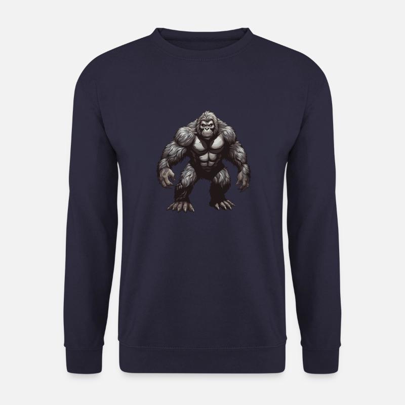 Gorilla Tier - Unisex Pullover - Navy