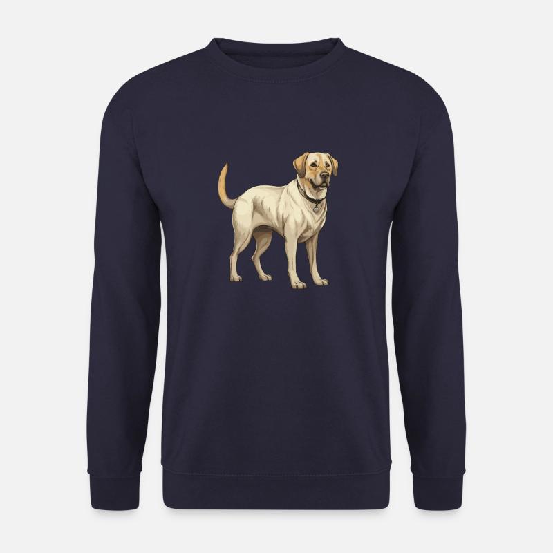 Labrador Hund Tier - Unisex Pullover - Navy