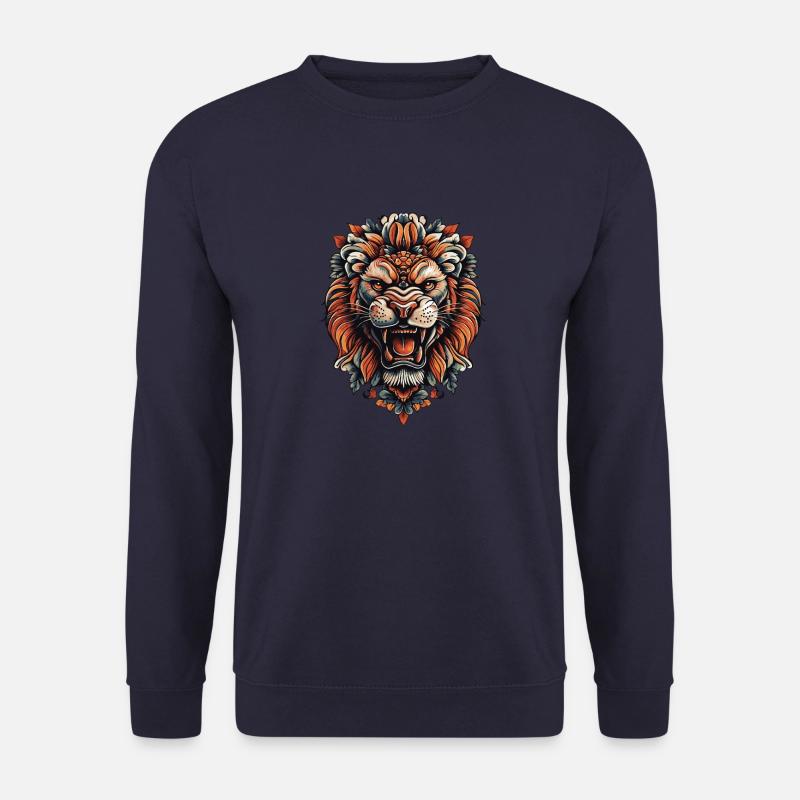 Löwe - Unisex Pullover - Navy