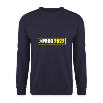 Prague 2022 - Sweat-shirt Unisexe - marine - Devant - Alina (178cm) & Michal (187cm)