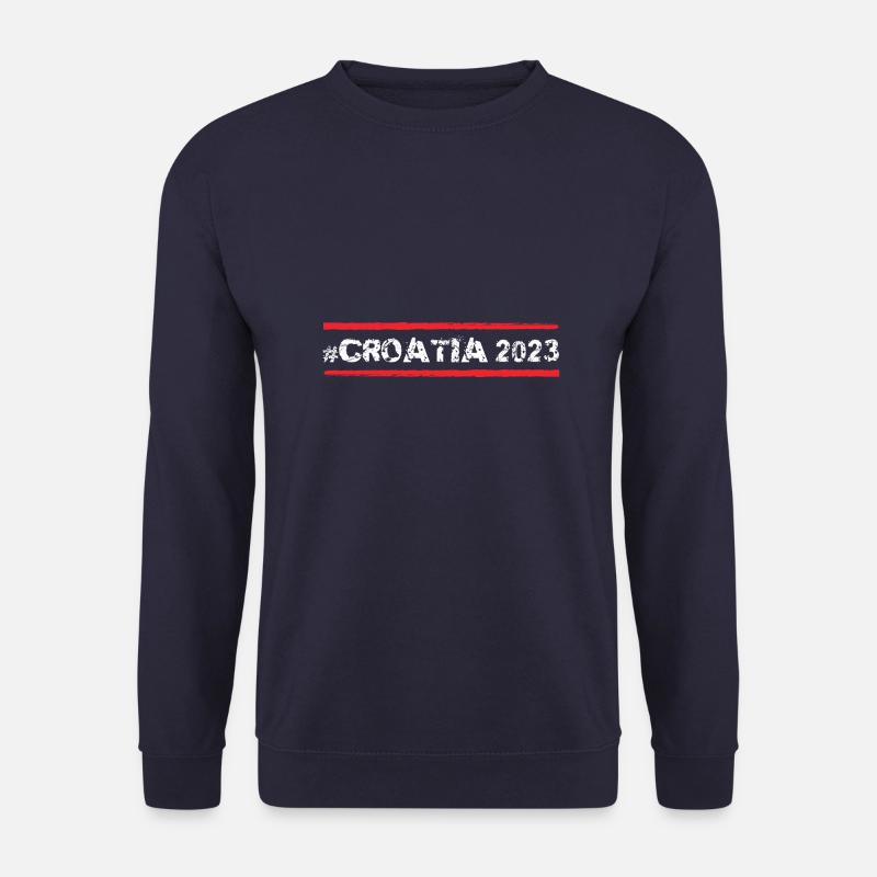 Croatia 2023 - Unisex Pullover - Navy
