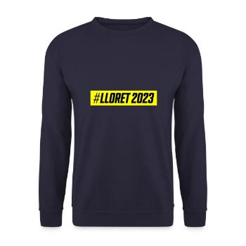 Lloret De Mar 2023 - Unisex Pullover - Navy - Vorne - Alina (178cm) & Michal (187cm)