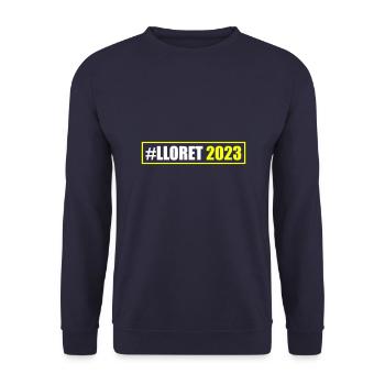 Lloret De Mar 2023 - Unisex Pullover - Navy - Vorne - Alina (178cm) & Michal (187cm)