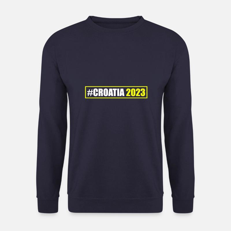 Croatia 2023 - Unisex Pullover - Navy