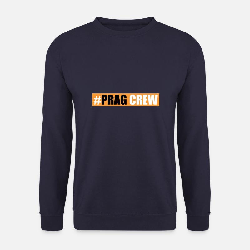 Prag Crew - Unisex Pullover - Navy