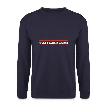 Zrce 2024 - Unisex Sweatshirt - navy - Front - Alina (178cm) & Michal (187cm)