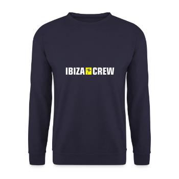 Ibiza Crew - Unisex Sweatshirt - navy - Front - Alina (178cm) & Michal (187cm)