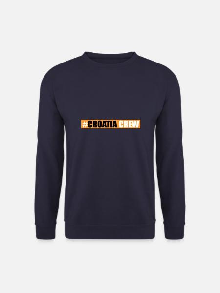 Croatia Crew - Unisex Sweatshirt - navy