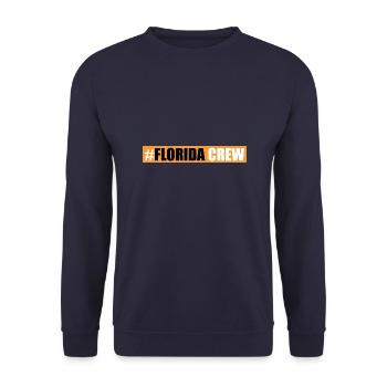 Équipage de Floride - Sweat-shirt Unisexe - marine - Devant - Alina (178cm) & Michal (187cm)