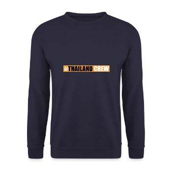 Thailand Crew - Unisex Pullover - Navy - Vorne - Alina (178cm) & Michal (187cm)