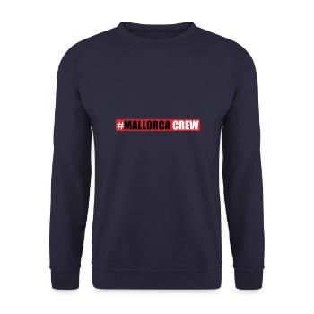 Mallorca Crew - Unisex Pullover - Navy - Vorne - Alina (178cm) & Michal (187cm)