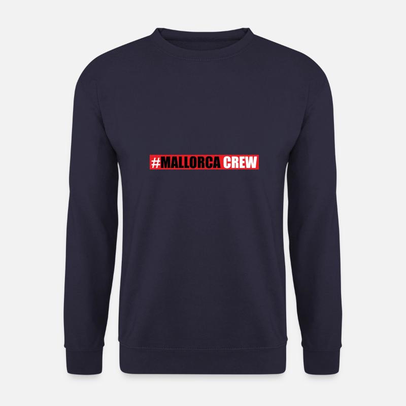 Mallorca Crew - Unisex Pullover - Navy